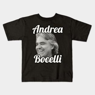 Andrea Bocelli / 1958 Kids T-Shirt